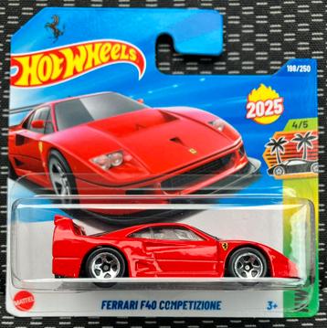 Hot Wheels Ferrari F40 Competizione Hotwheels beschikbaar voor biedingen