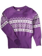 Name It paarse trui Vuda Knit noors jacquard dessin 122-128, Meisje, Trui of Vest, Nieuw, Ophalen of Verzenden