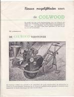Colwood folder G.W. van Driel & van Dorsten Hoofddorp, Folder, Gelezen, Verzenden