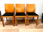 3 Arco stoelen model Flex, Huis en Inrichting, Ophalen, Zo goed als nieuw, Zwart