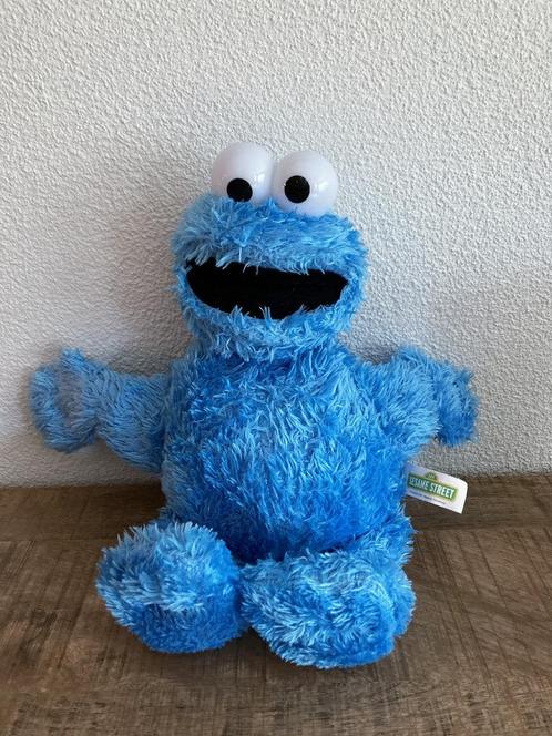 Sesamstraat knuffel Koekiemonster. Ong. 35 cm. PRIMA staat., Kinderen en Baby's, Speelgoed | Knuffels en Pluche, Zo goed als nieuw