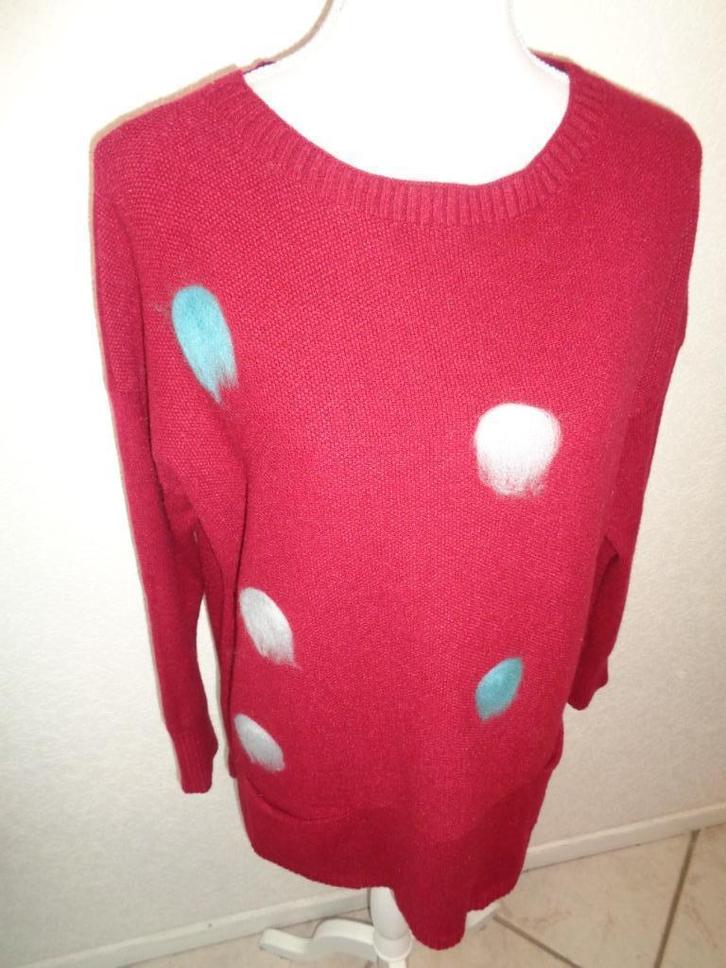 MDM maat 44 valt als XL oksel tot oksel 60 cm, Kleding | Dames, Truien en Vesten, Zo goed als nieuw, Maat 46/48 (XL) of groter