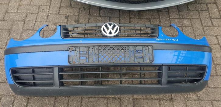 VW POLO VOORBUMPER  BJ 2002 TOT 2005, Auto-onderdelen, Carrosserie en Plaatwerk, Bumper, Voor, Gebruikt, Ophalen of Verzenden