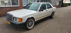 Mercedes-Benz 190-serie 2.0 voll wegenbelastingvrij oldschoo, Achterwielaandrijving, Gebruikt, 4 cilinders, Wit