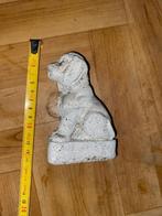 Stenen beeldje hondje, Verzenden, Zo goed als nieuw, Dier