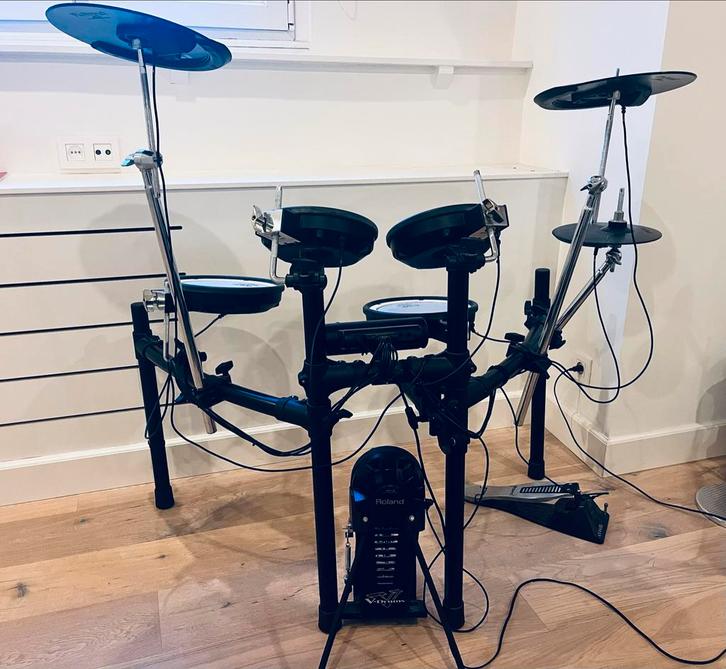 Roland TD-4 KX Electronisch Drumstel, Muziek en Instrumenten, Drumstellen en Slagwerk, Gebruikt, Roland, Elektronisch, Ophalen