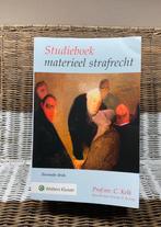 Studieboek materieel strafrecht, Ophalen of Verzenden, Zo goed als nieuw, Sociale wetenschap