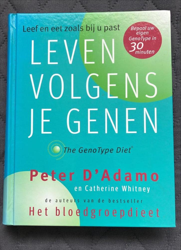Leven Volgens Je Genen, Boeken, Gezondheid, Dieet en Voeding, Nieuw, Dieet en Voeding, Ophalen of Verzenden