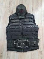 Philipp Plein Set - Bodywarmer, Heuptas & Pet, Kleding | Heren, Bodywarmers, Zwart, Nieuw, Overige maten, Ophalen of Verzenden