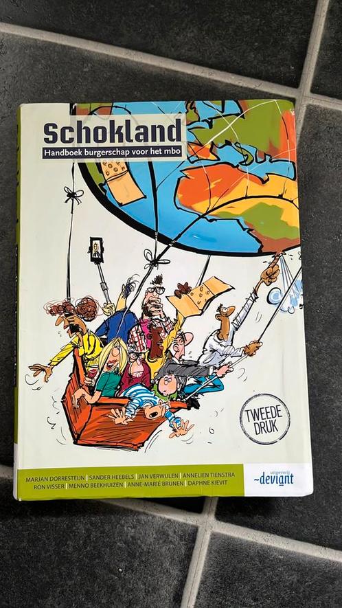 Schokland handboek Burgerschap, Boeken, Schoolboeken, Zo goed als nieuw, Nederlands, Overige niveaus, Ophalen of Verzenden