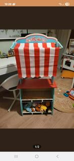 Houten poppenkast/ theater/marktkraam/winkel., Kinderen en Baby's, Ophalen, Zo goed als nieuw, Overige typen