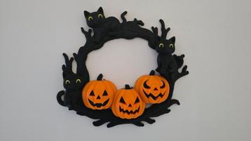 Halloween krans beschikbaar voor biedingen