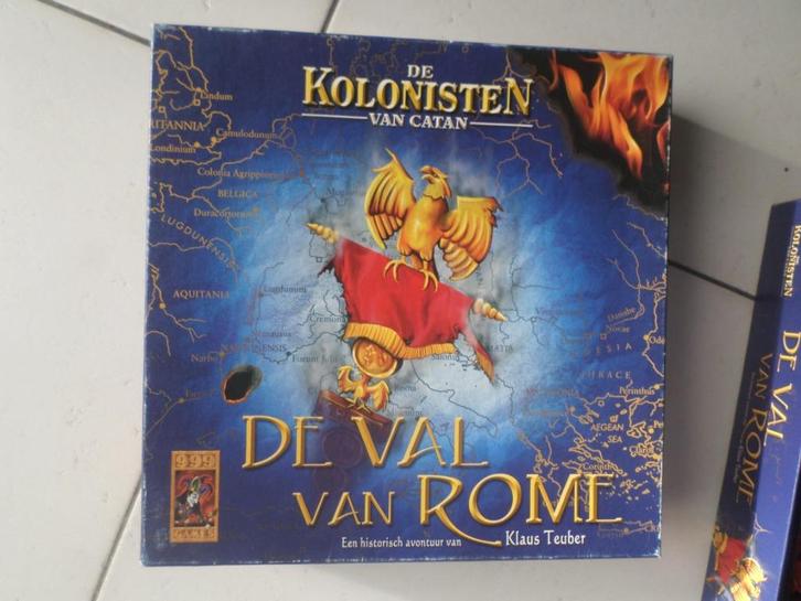 Bordspel KOLONISTEN van CATAN editie De VAL VAN ROME, Hobby en Vrije tijd, Gezelschapsspellen | Bordspellen, Gebruikt, Ophalen of Verzenden
