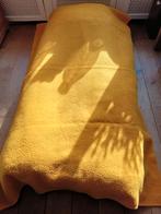 Vintage deken geel van de hema, Ophalen of Verzenden, Eenpersoons, Geel, Deken of Dekbed
