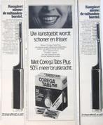 14 vintage advertenties reclames mondzorg 1975-76, Ophalen of Verzenden, Gebruikt, Overige typen