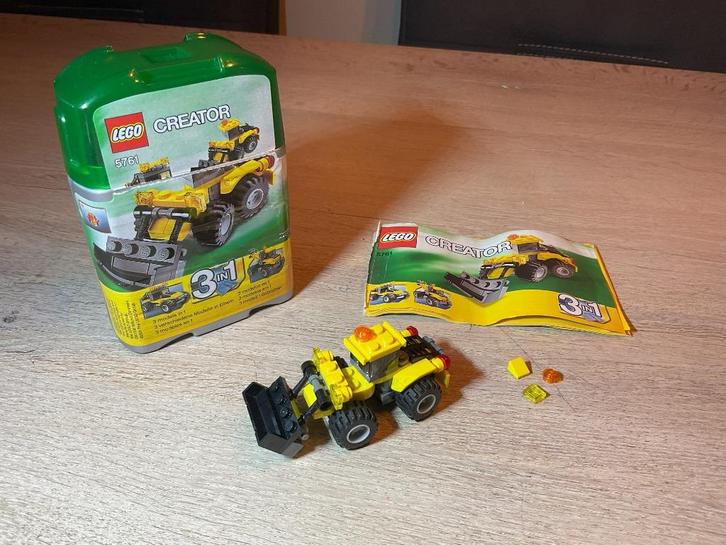 Lego Creator set 5761 - Mini Digger - compleet, Kinderen en Baby's, Speelgoed | Duplo en Lego, Zo goed als nieuw, Lego, Complete set
