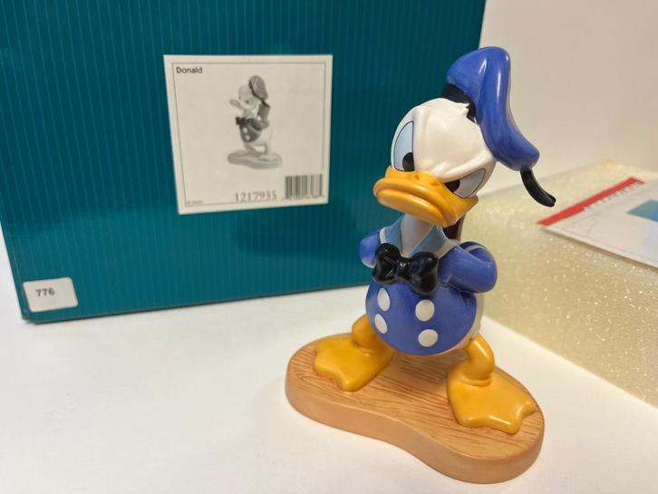 Disney WDCC Donald Duck "Fowl Mood" Limited Edition, Verzamelen, Disney, Zo goed als nieuw, Beeldje of Figuurtje, Overige figuren