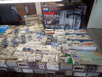 Carson / Tamiya 56376 Scania 770S 6x4 8x4/4 Full Options Zwa beschikbaar voor biedingen