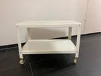 Bijzettafeltje vintage design ikea, Huis en Inrichting, Metaal of Aluminium, Vintage, 55 tot 75 cm, Zo goed als nieuw