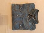 Spijkerhemd H&M, Kleding | Dames, Ophalen of Verzenden, Zo goed als nieuw, Blauw, W27 (confectie 34) of kleiner