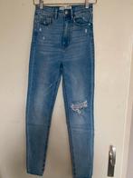 Stradivarius super high waist Skinny, Ophalen, Gedragen, Blauw, W27 (confectie 34) of kleiner