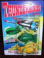 Vintage 1992 Matchbox thunderbirds voertuigen # 1,2,4 OVP, Verzamelen, Speelgoed, Nieuw, Ophalen of Verzenden