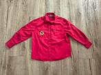 Mooie rode scoutingblouse, Bever uniform, Scoutfit, maat 134, Scoutfit, Onbekend, Ophalen of Verzenden, Zo goed als nieuw