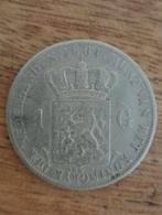 1 gulden 1864, 1 gulden, Koning Willem III, Zilver, Ophalen of Verzenden