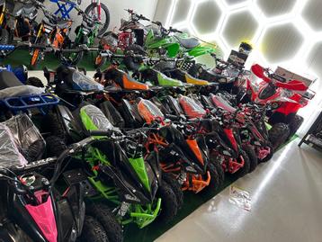 Electrische of benzine quads en crossers voor kinderen beschikbaar voor biedingen