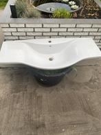 Wasbak, Huis en Inrichting, Badkamer | Badkamermeubels, Ophalen, Gebruikt, 100 tot 150 cm, Minder dan 100 cm