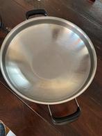Demeyere Wok - 32cm - Topkwaliteit!, Huis en Inrichting, Ophalen of Verzenden, Zo goed als nieuw