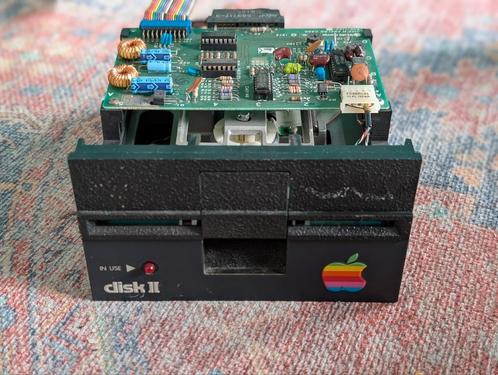 Apple Disk II drive (1978) met originele kaart, Computers en Software, Vintage Computers, Ophalen of Verzenden