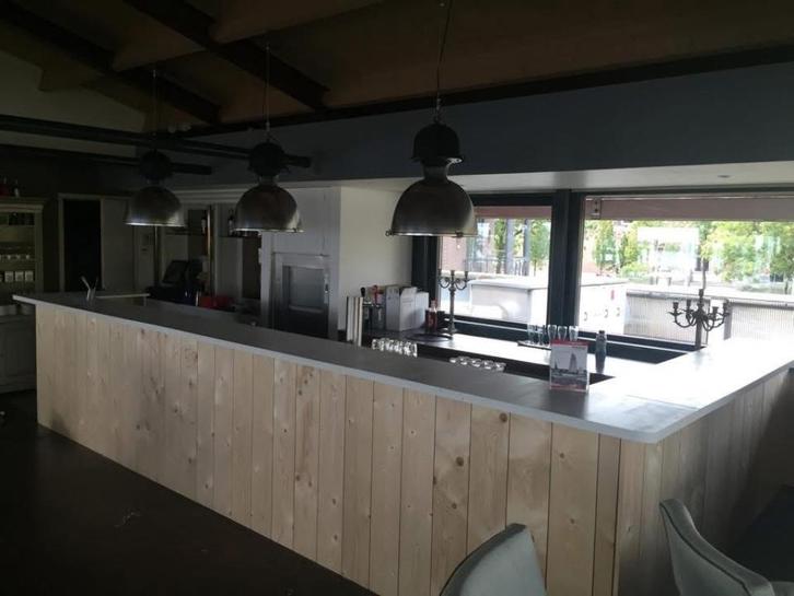 industriële hanglampen, Huis en Inrichting, Lampen | Hanglampen, Gebruikt, Minder dan 50 cm, Metaal, Ophalen