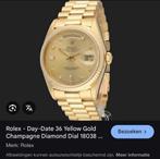 Gezocht Rolex day-date 36mm geelgoud 18038, Ophalen of Verzenden, Goud, Overige merken