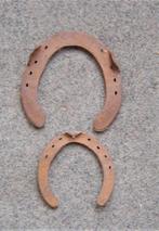 2 oude hoefijzers, Ophalen of Verzenden, Gebruikt