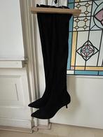 Boven knie laarzen van fluweel stof, maat 40, €10, Ophalen, Hoge laarzen, Gedragen, Zara