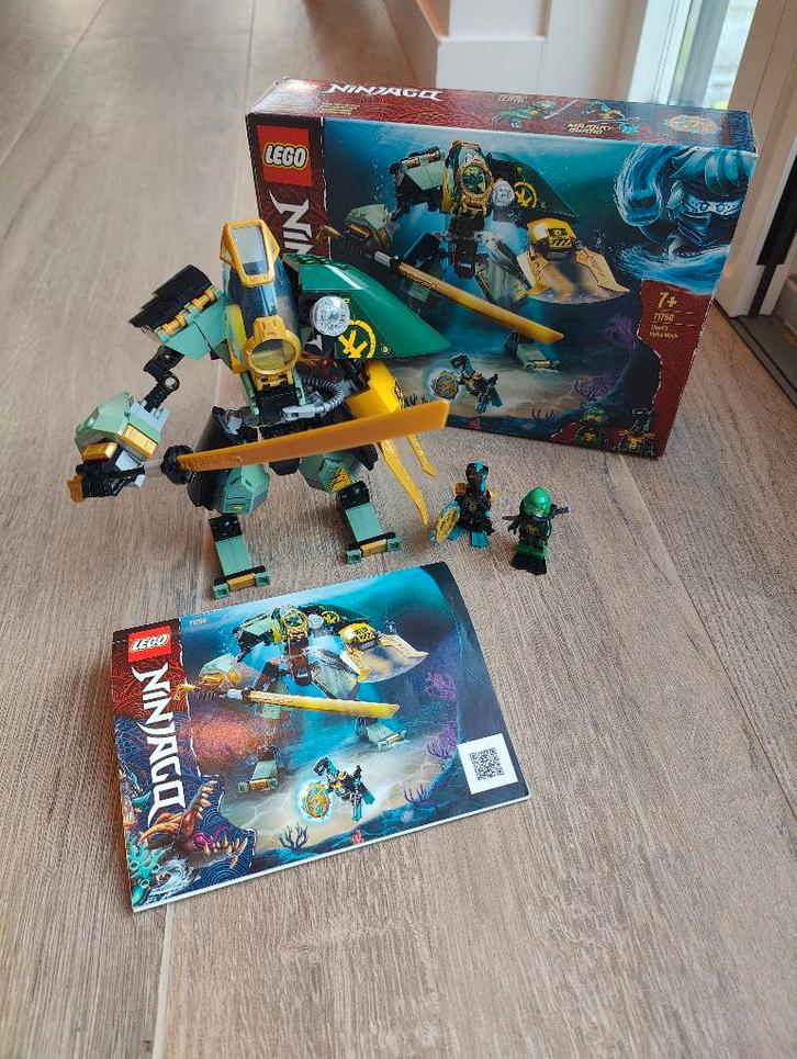 Lego Ninjago #71750 | Lloyds Hydro Mech, Kinderen en Baby's, Speelgoed | Duplo en Lego, Zo goed als nieuw, Lego, Complete set