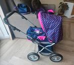 Poppenwagen 3in1 incl poppen, Ophalen, Zo goed als nieuw