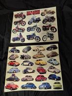 2 posters.Harley Davidson motoren en oude kevers, Ophalen of Verzenden, Zo goed als nieuw, A1 t/m A3