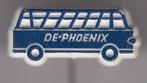 D. Phoenix blauw op wit reisbus speldje ( D_400 ), Transport, Speldje of Pin, Zo goed als nieuw, Verzenden