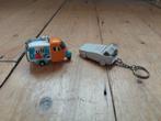 Vintage Auto Sisi truck vrachtwagen Sleutelhangers - 2 stuks, Ophalen of Verzenden, Gebruikt