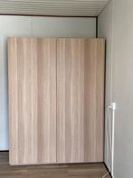 IKEA kledingkast, 2 schuifdeuren, Huis en Inrichting, 150 tot 200 cm, Gebruikt, Met hangruimte, Eikenhout