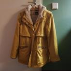 Warm gevoerde jas met capuchon, Kleding | Dames, Jassen | Winter, Ophalen of Verzenden, Zo goed als nieuw, Geel