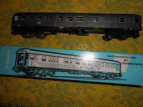 Märklin 4046 Zilverling stuurstand rijtuig in de ovp, Hobby en Vrije tijd, Modeltreinen | H0, Zo goed als nieuw, Wagon, Wisselstroom