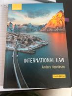International Law - Anders Henriksen (4e editie), Ophalen of Verzenden, Alpha, Nieuw, HBO
