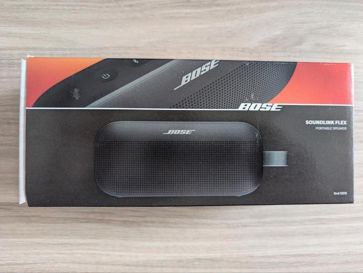 Bose SoundLink Flex 2nd Gen Zwart - Nieuw in doos!, Audio, Tv en Foto, Luidsprekers, Verzenden
