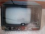 Compact Mini TV (tafel model) met radio, Antiek en Kunst, Ophalen of Verzenden