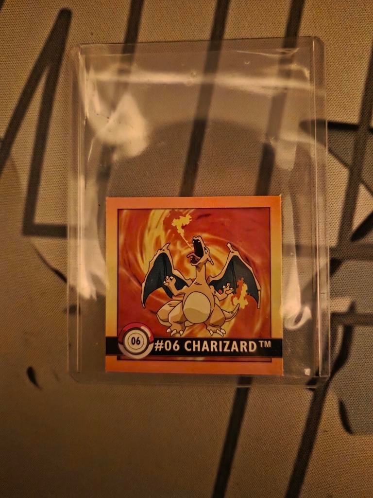 Charizard Artbox Series 1 sticker, Ophalen of Verzenden
