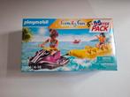 Playmobil set 70906 Waterscooter met bananenboot nieuw, Ophalen of Verzenden, Nieuw, Complete set