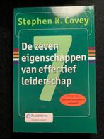 De zeven eigenschappen van effectief leiderschap; S.R. Covey, Verzenden, Zo goed als nieuw, Management